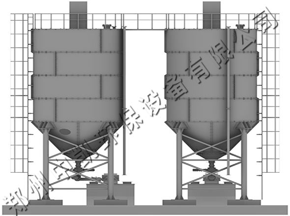 内蒙古150m3石灰加药系统